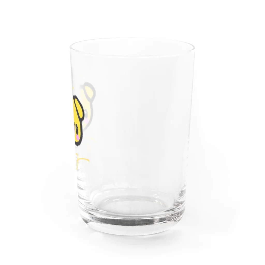 金色のぶたと愉快なフォロワー達🐷💰の金ぶたグラス Water Glass :right