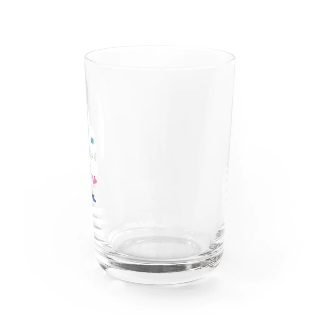 CHIMNEY雑貨店のぬいぐるみとななしのおばけちゃん Water Glass :right