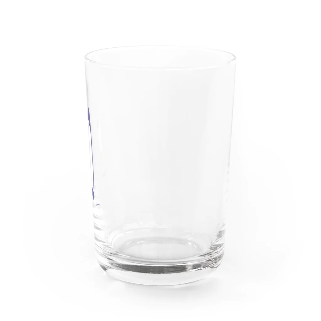 CHIMNEY雑貨店の穴からななしのおばけちゃん Water Glass :right