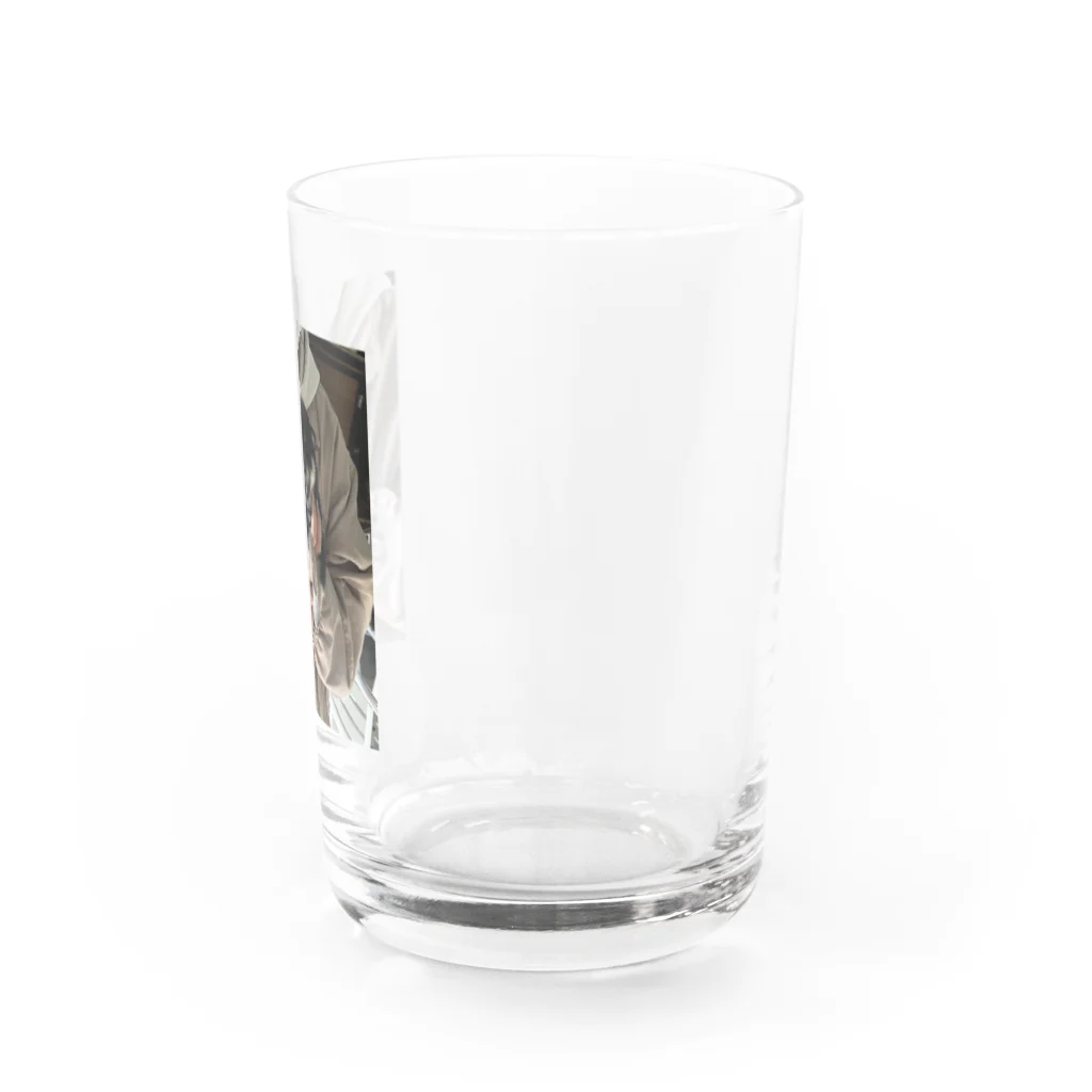 たま子100%のたま子のコップ２ グラス右面