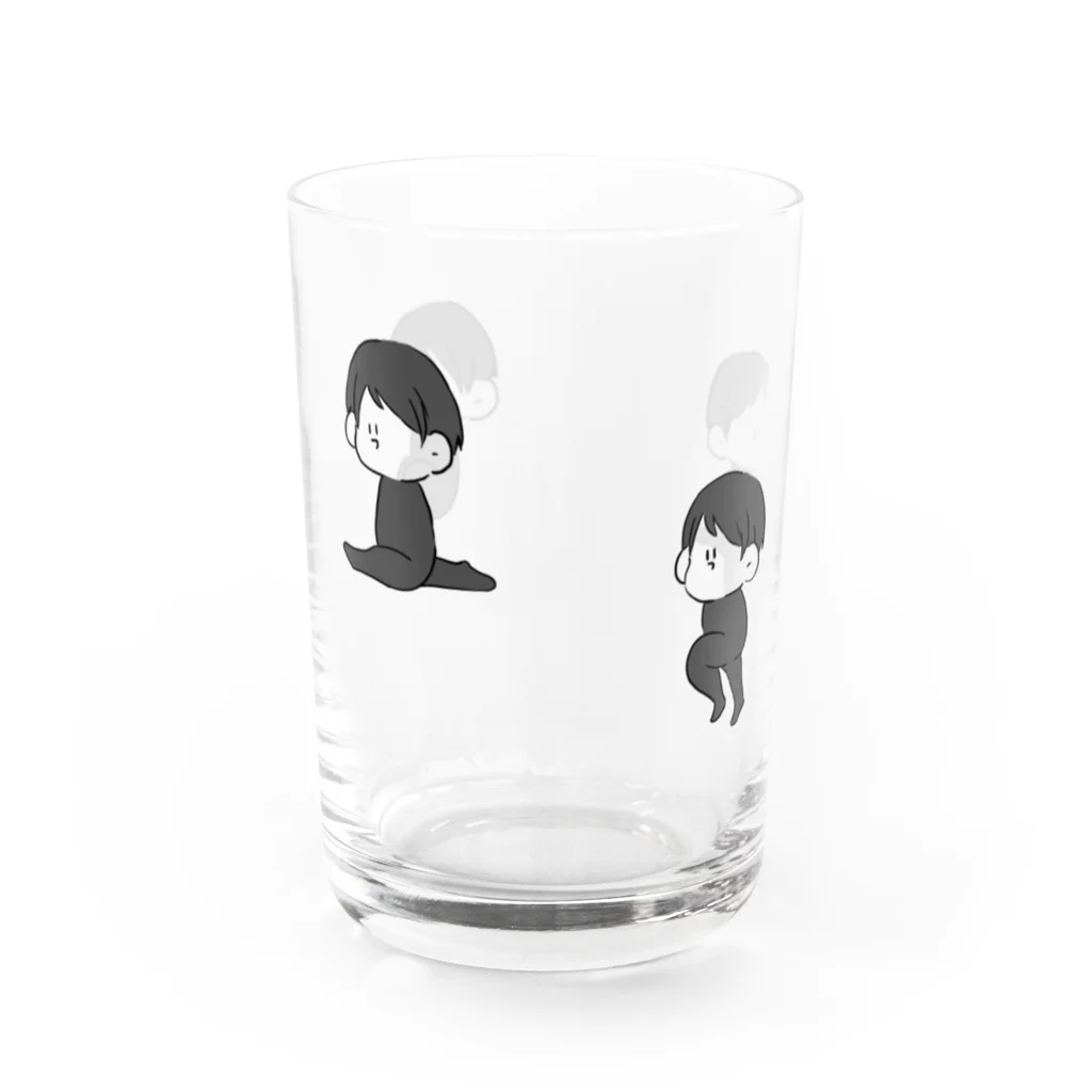 ぐぴ丸工房の肩ロースくん Water Glass :right