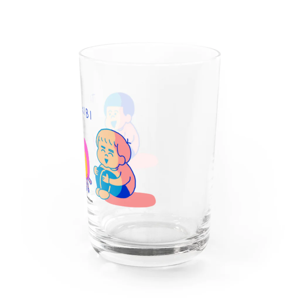  ぽにぽに通信ショップのたきび Water Glass :right