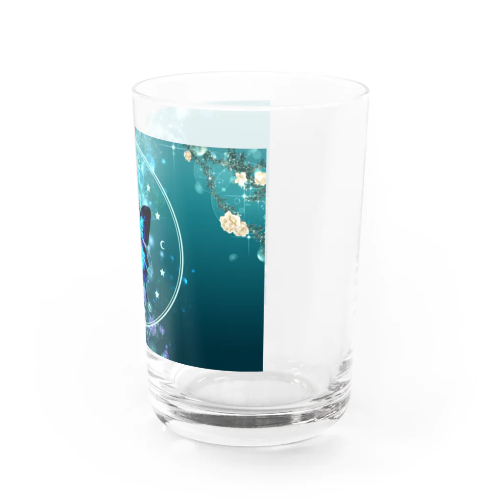 榛名🦋灯頼のDeramy jade blue Water Glass :right