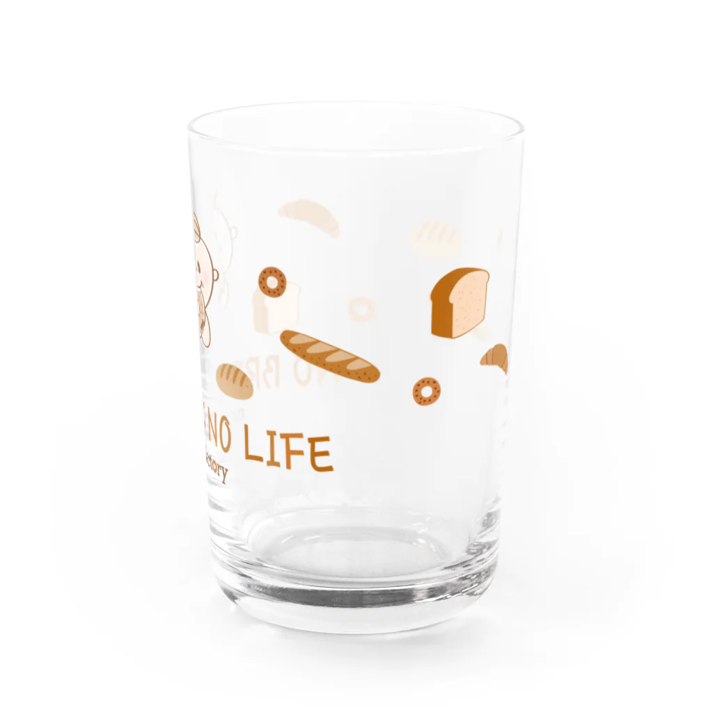 ニコリファクトリーのNO BREAD NO LIFE Water Glass :right