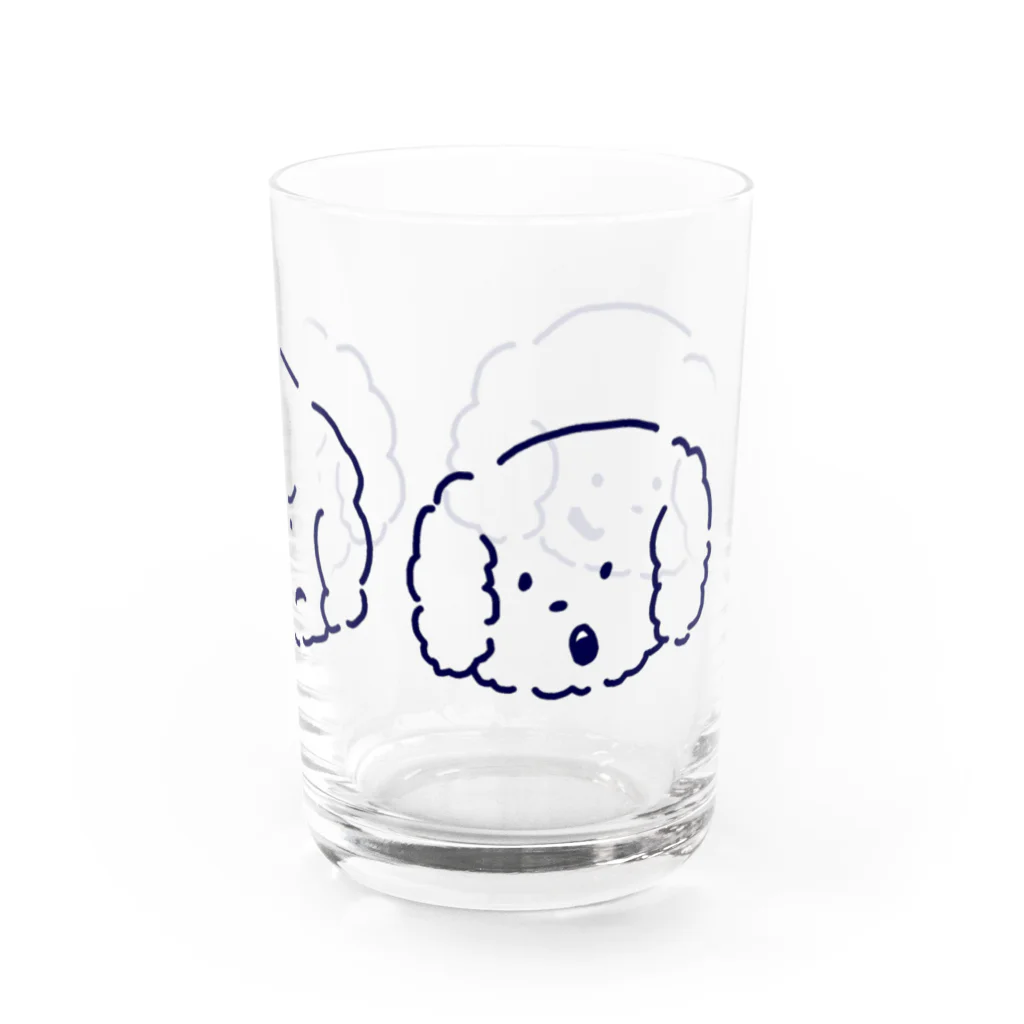 にのにのゆかいなわんこ Water Glass :right