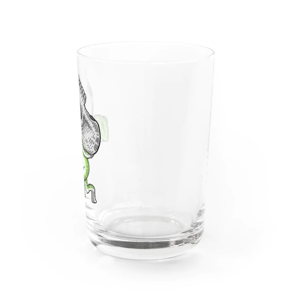 DM7WORKSのお試し支店のしびとおくり Water Glass :right