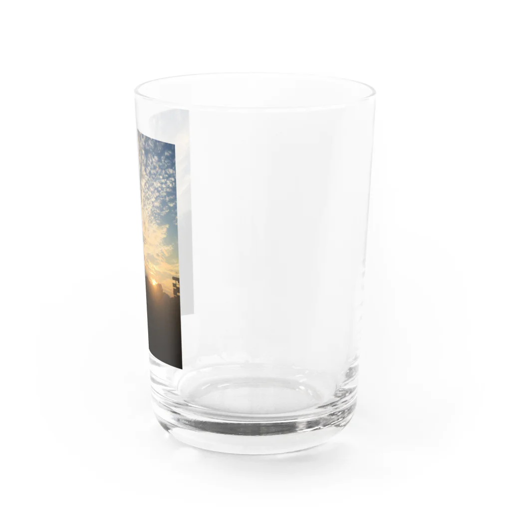 ふかみどりのお家のきぼうのひかり Water Glass :right