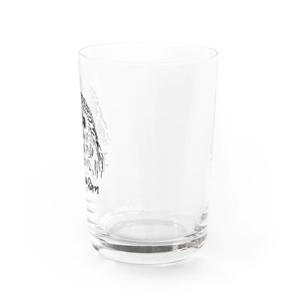 ひかるのフクロウさんグラス(モリフクロウ) Water Glass :right