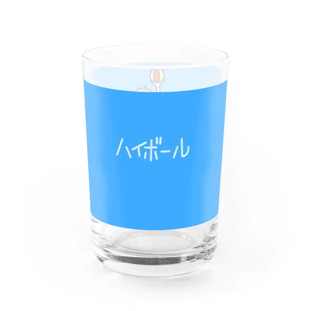 しろいこの高所球 Water Glass :right