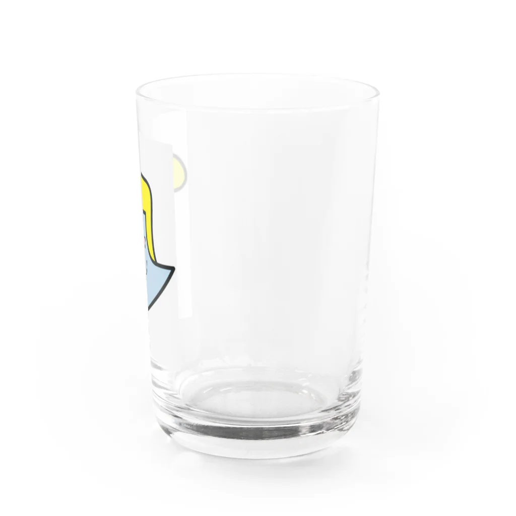 creative NAOのリーゼントおばけ Water Glass :right