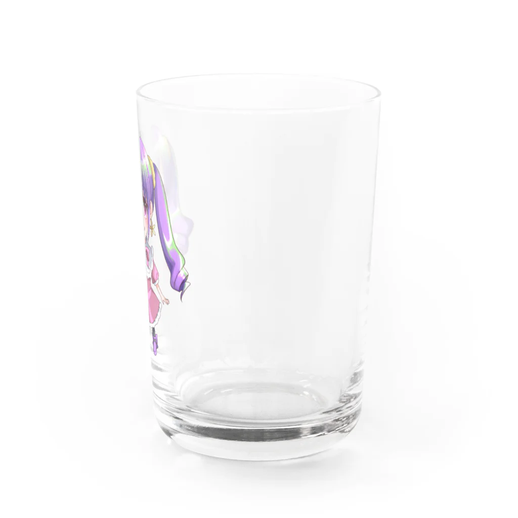 雨水ふみのすみれちゃん Water Glass :right