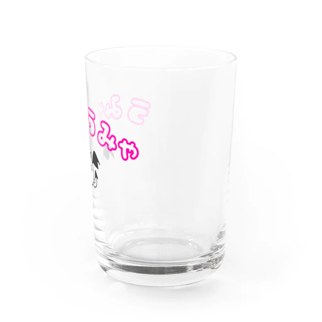 【公式】あくまねこのうみゃうみゃあくまねこ Water Glass :right