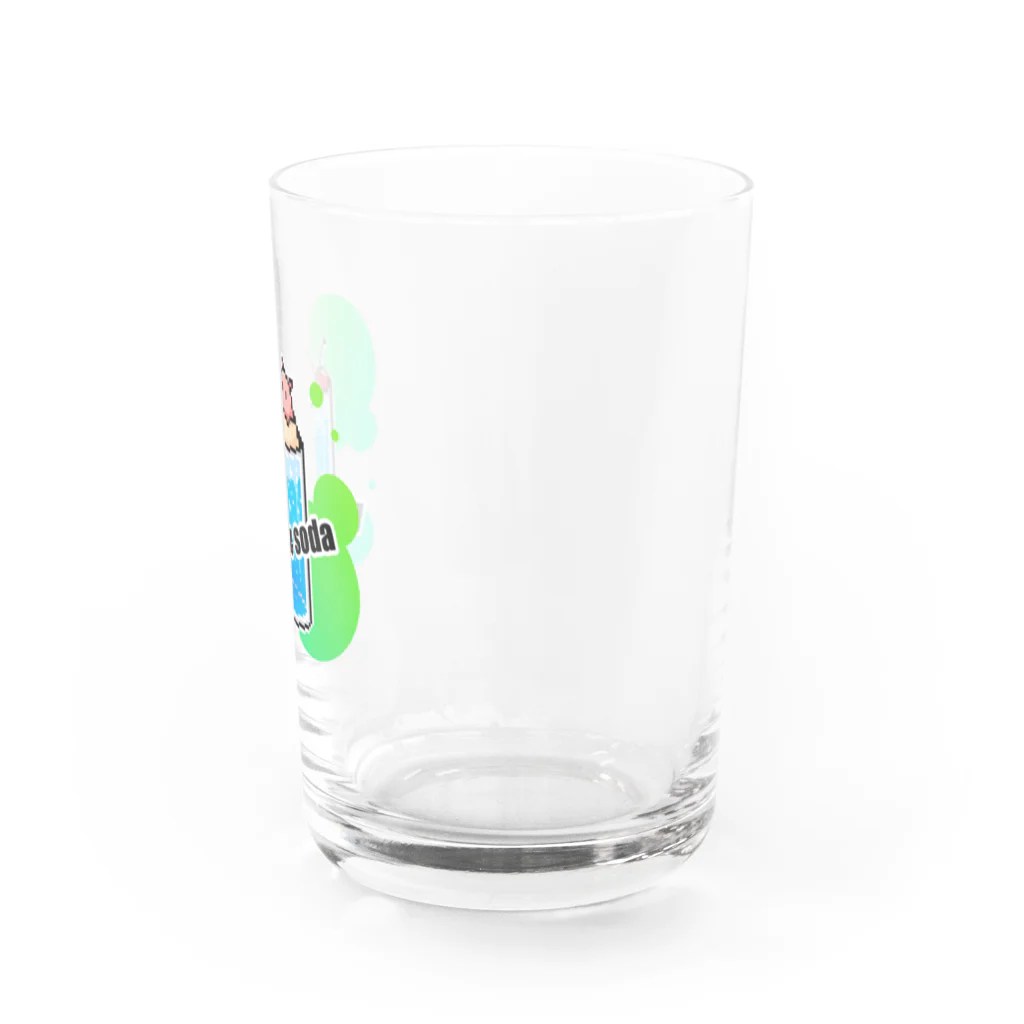 petit bitのメンダコ ラムネソーダ（モモ） Water Glass :right