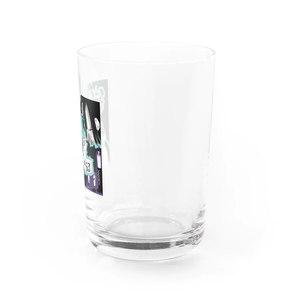 さんごまるの三五丸ドキドキ Water Glass :right