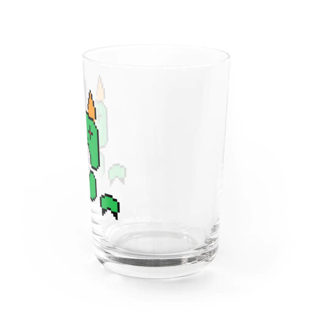 おわよか!!!! グッズ販売!!!!のおわよか!!!! ロゴグラス!!!! Water Glass :right