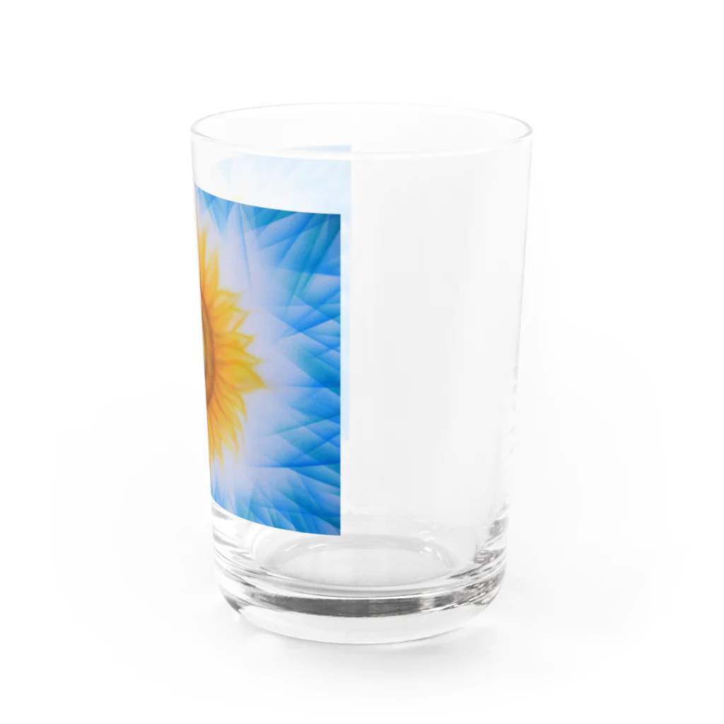 C_Colorsのヒマワリ Water Glass :right