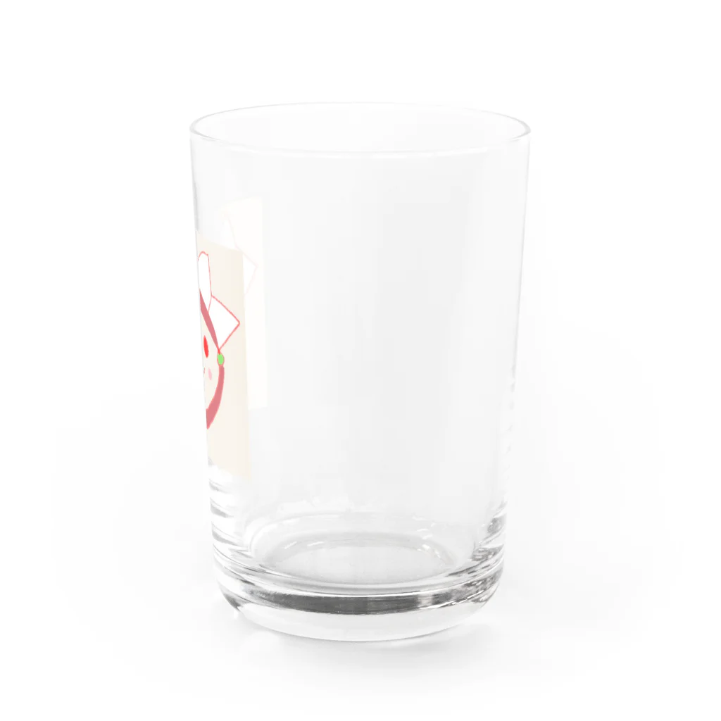 ナガカタサンゴウのメイドちゃんマーク Water Glass :right