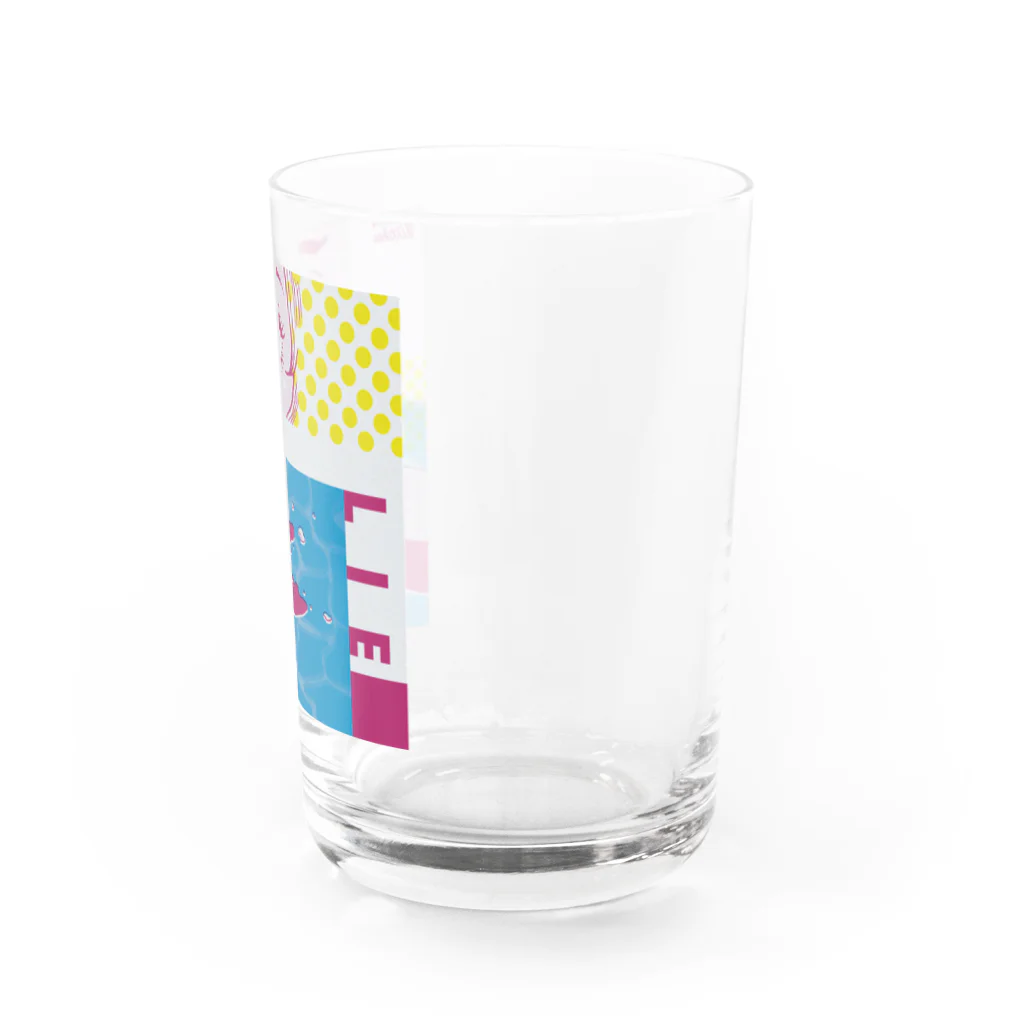 "Witches" IllustrationsのLIE Water Glass :right