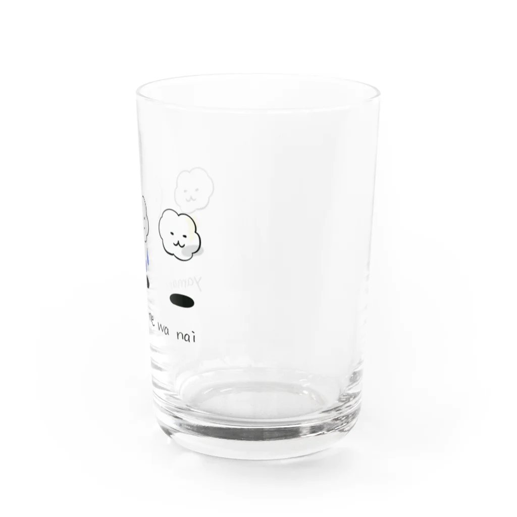 当事者メディカルアートのやまない雨はない Water Glass :right