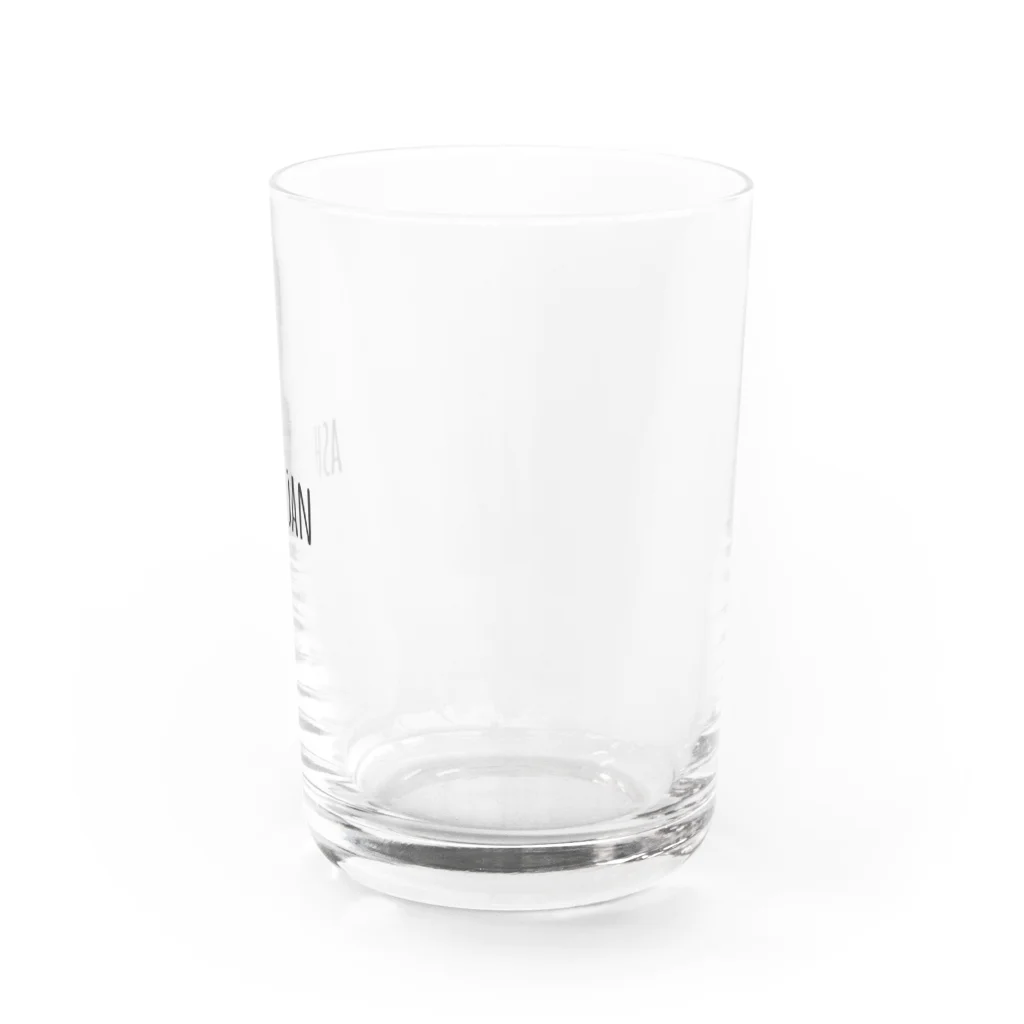 うさぎのあしだん Water Glass :right