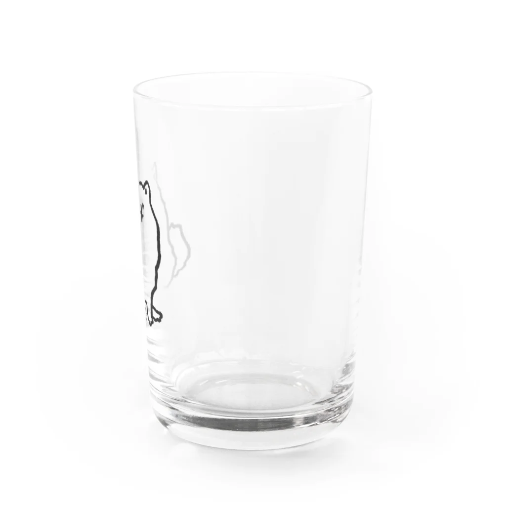 haraco(LILY.)のポメラニアン Water Glass :right