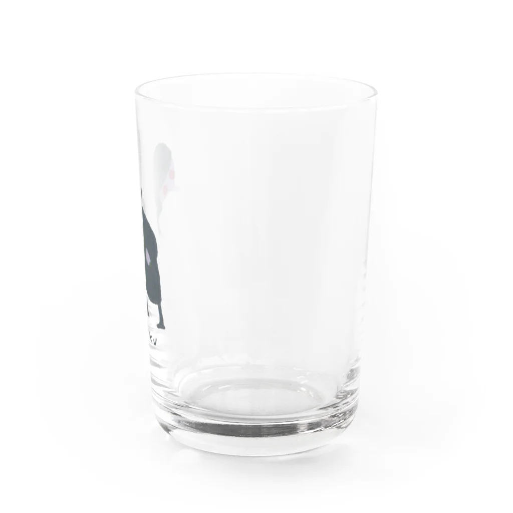 BAR変質者の変質くん IKAKU Water Glass :right