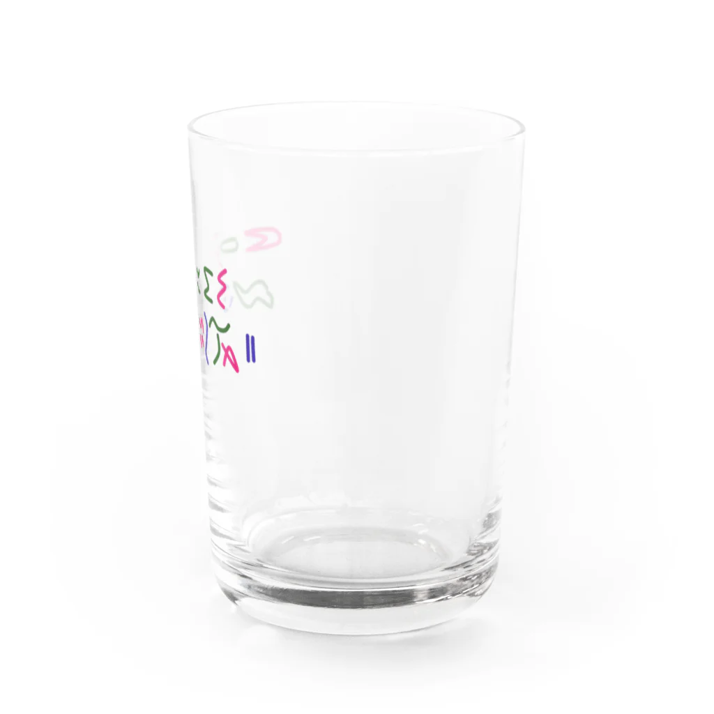 pppのゆがむ！ コーヒーのみたい  Water Glass :right