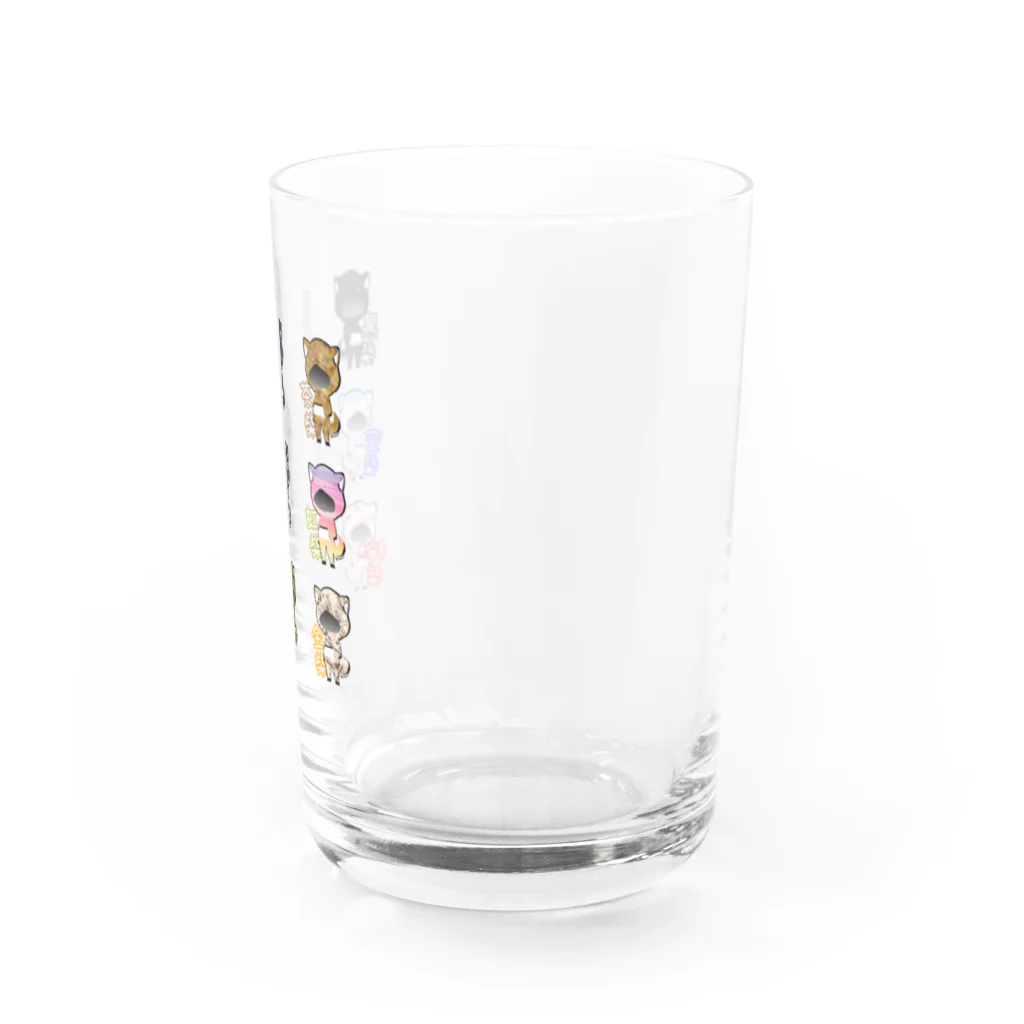 1℃⑥8〜わんど☆ろくまる屋の愉快な仲間達 Water Glass :right