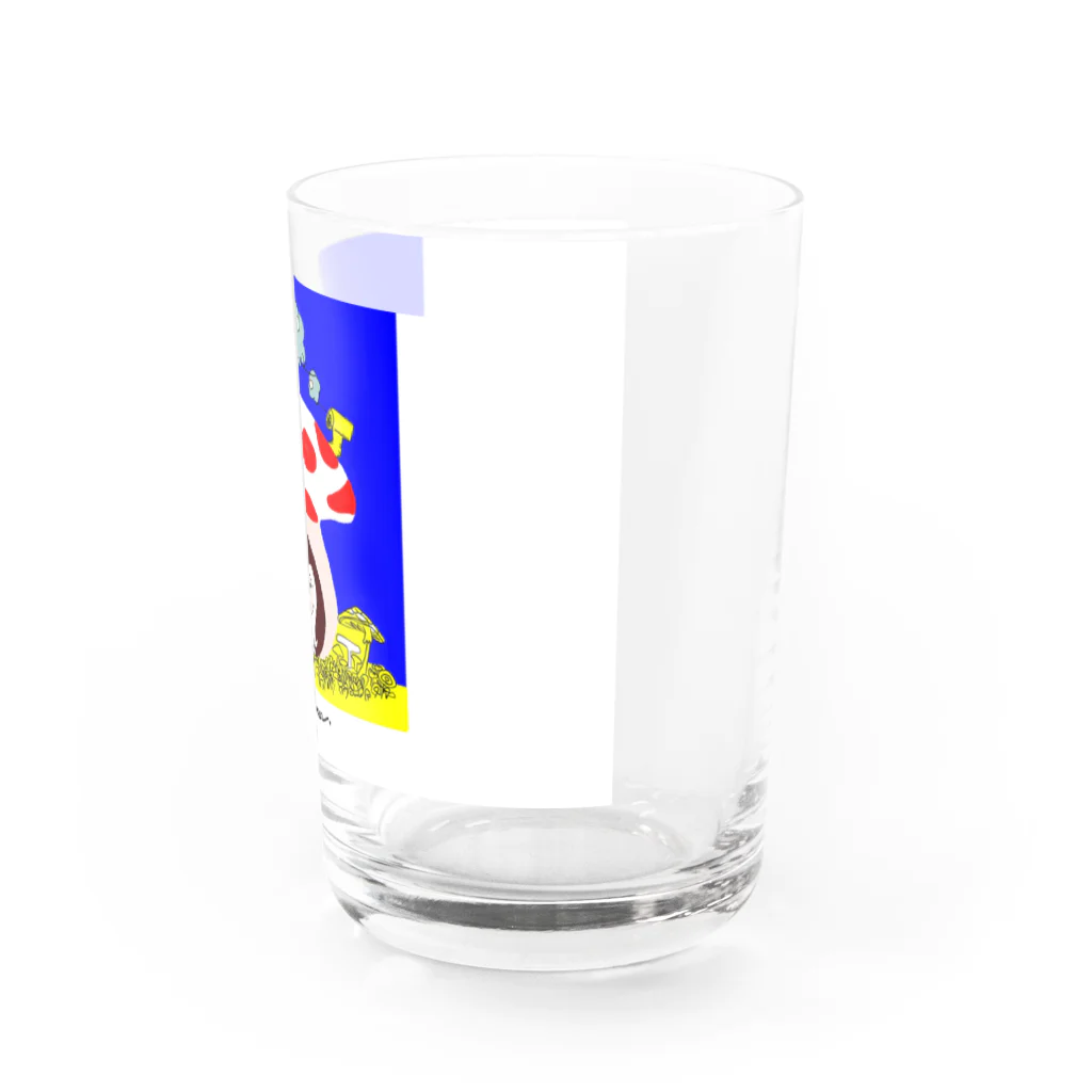 🍀MＯＮＴＰＡＲLＯ🍀「モンパルロ」のモンパルロ(地球平和キャラクター） Water Glass :right