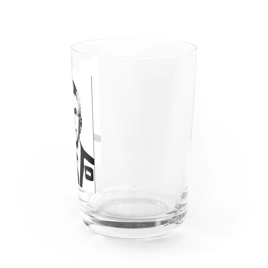 ぼったくり男爵のぼったくり男爵　シンプル Water Glass :right