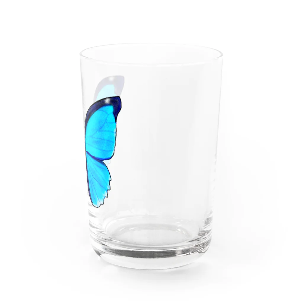 LalaHangeulのモルフォ蝶 Water Glass :right