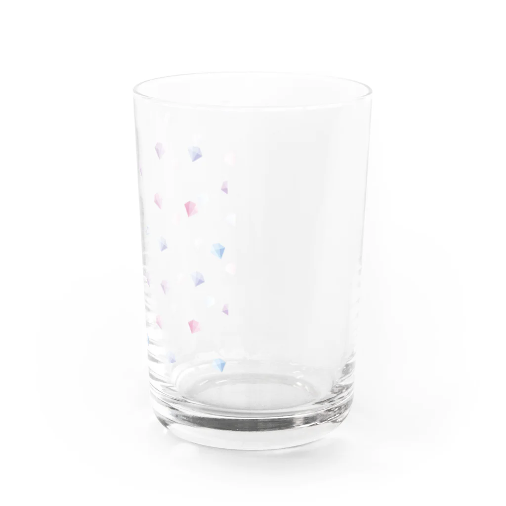 tomeiの透明_宝石柄 Water Glass :right