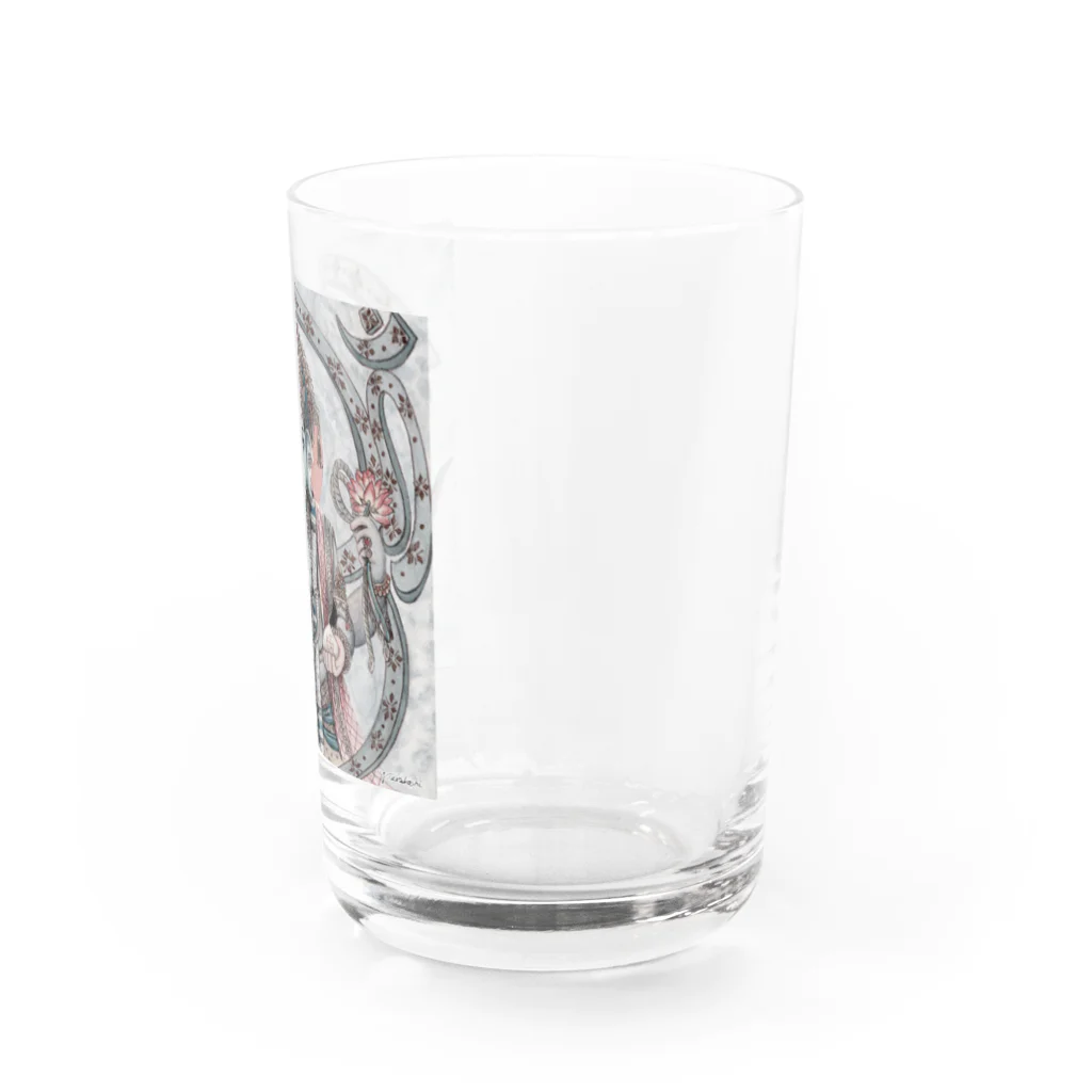 寺腰ウェブアクトのガネーシャ02 Water Glass :right