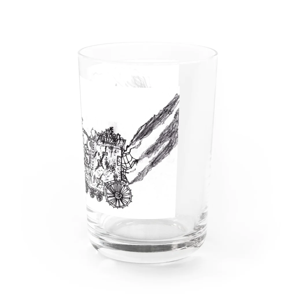 syousyouのメカパンクドラゴン Water Glass :right