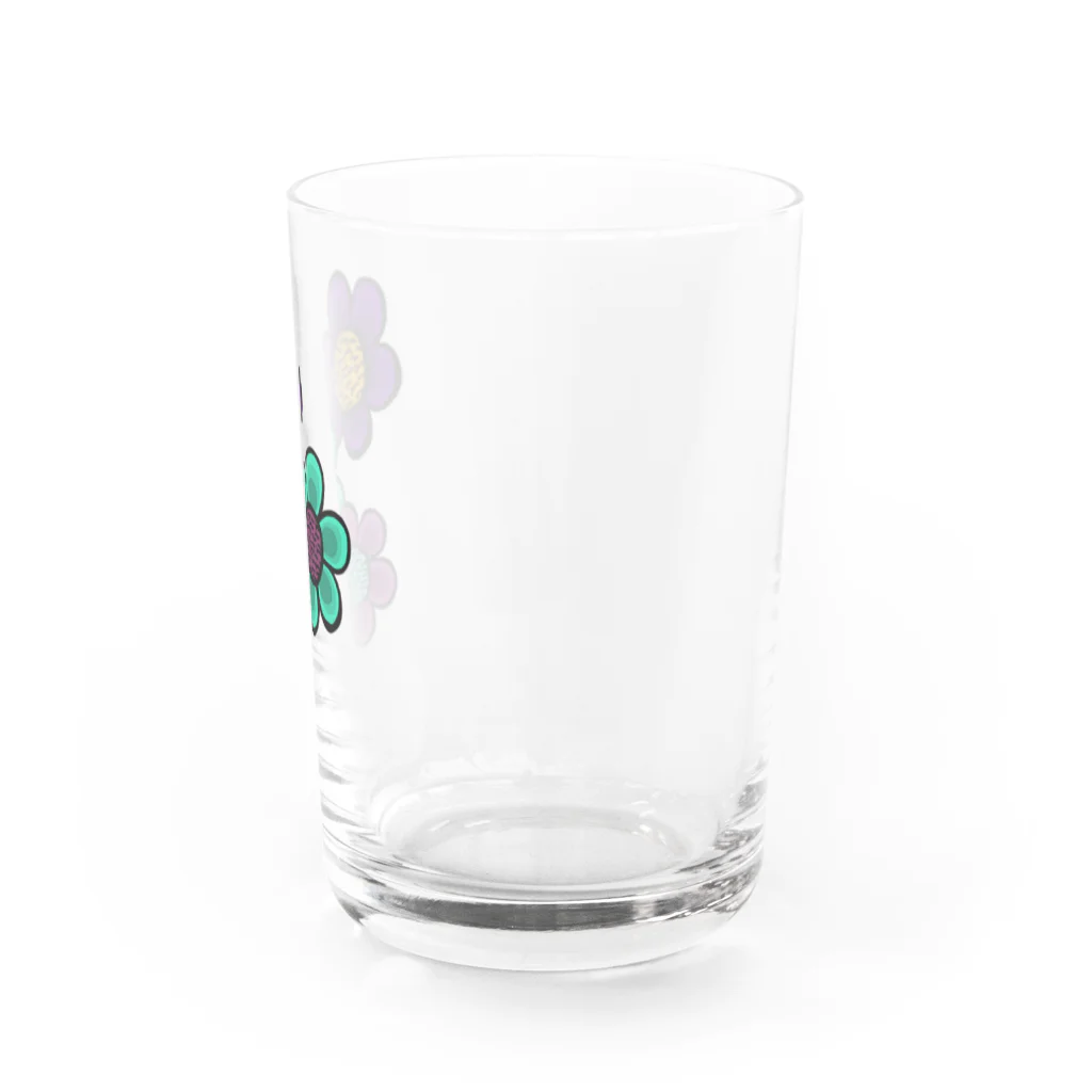 なすびのお花さん Water Glass :right