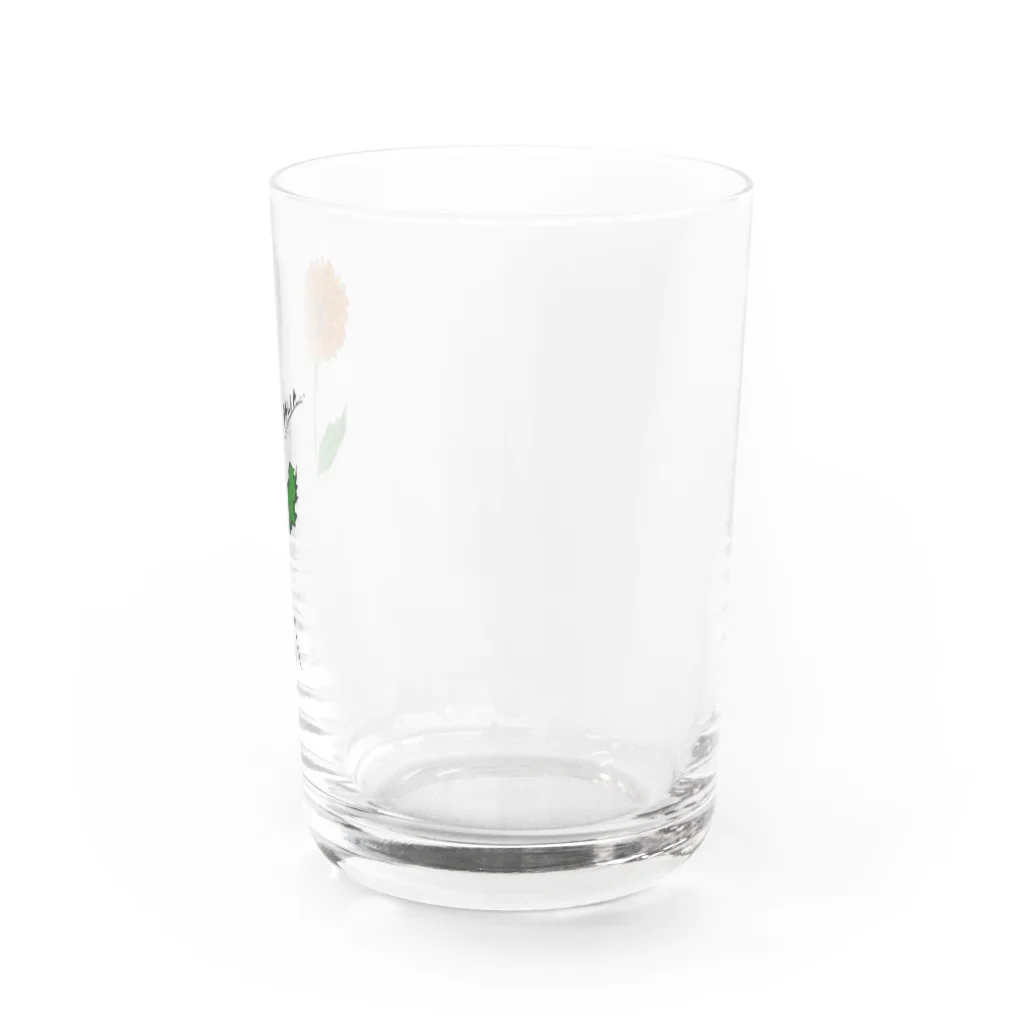 vepa_shopのお花の名前はダリア Water Glass :right