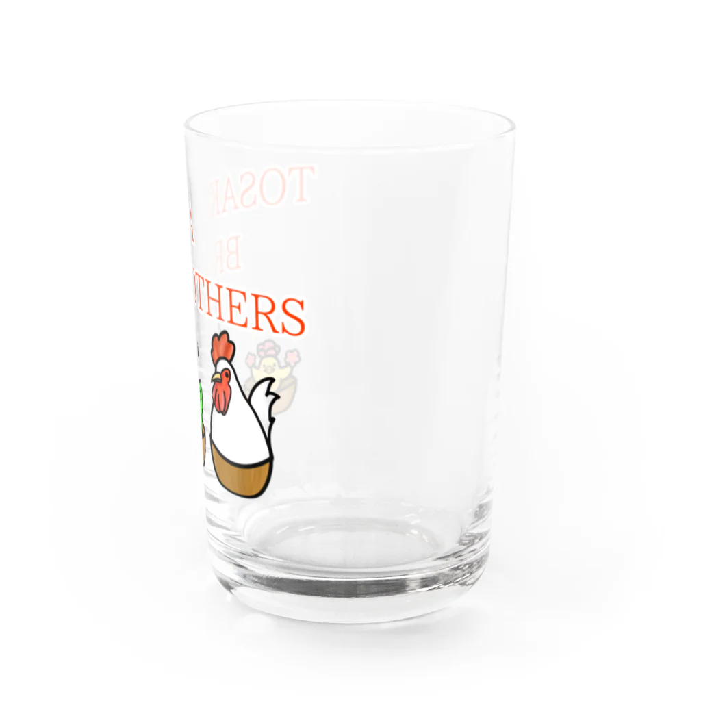 Lily bird（リリーバード）の鶏冠ブラザーズ 器入り Water Glass :right