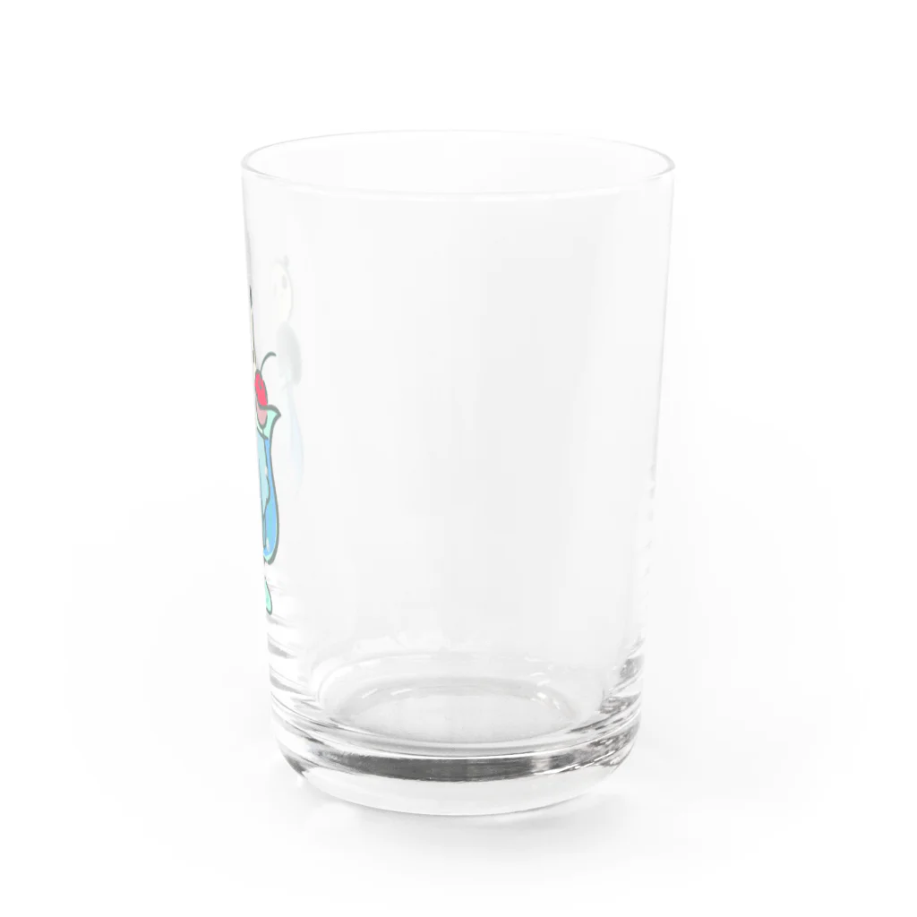 くま屋 －KUMAYA－のソーダトリオ・パンダ Water Glass :right