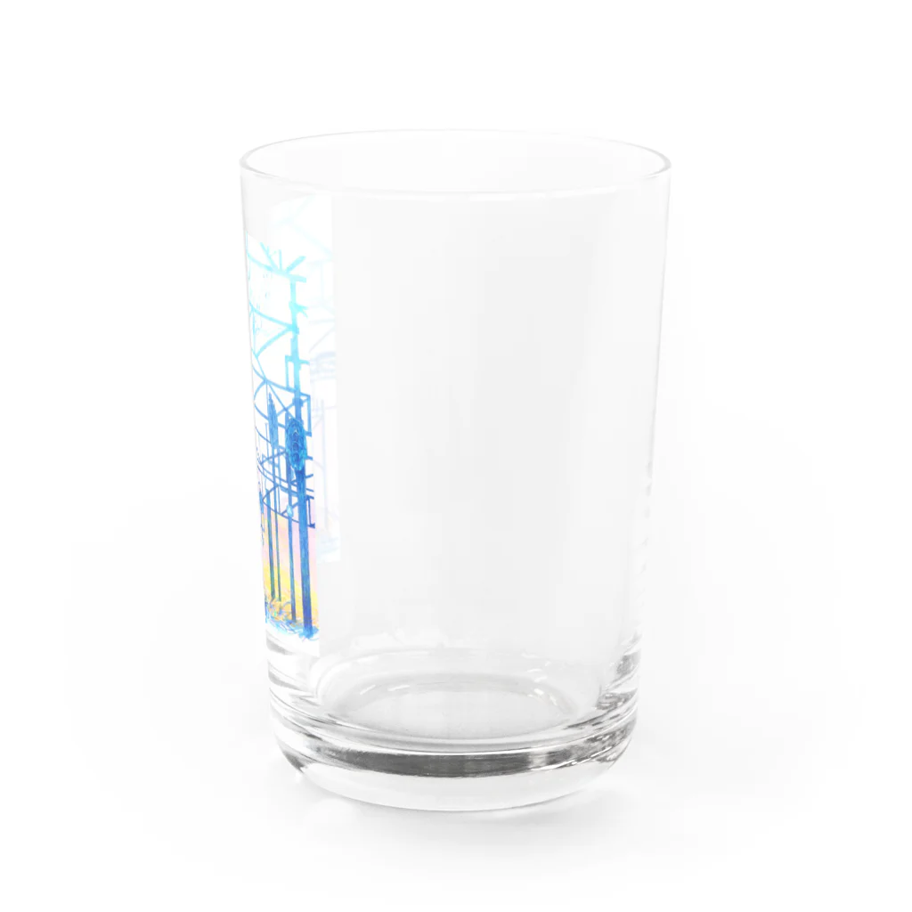 新商品PTオリジナルショップの矢ヶ崎第一閉そく信号機(碓氷線) Water Glass :right