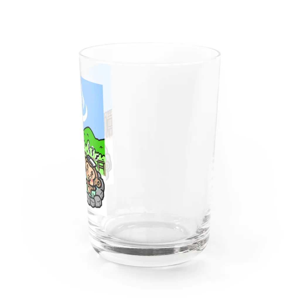 tAo商店のおさると温泉 Water Glass :right