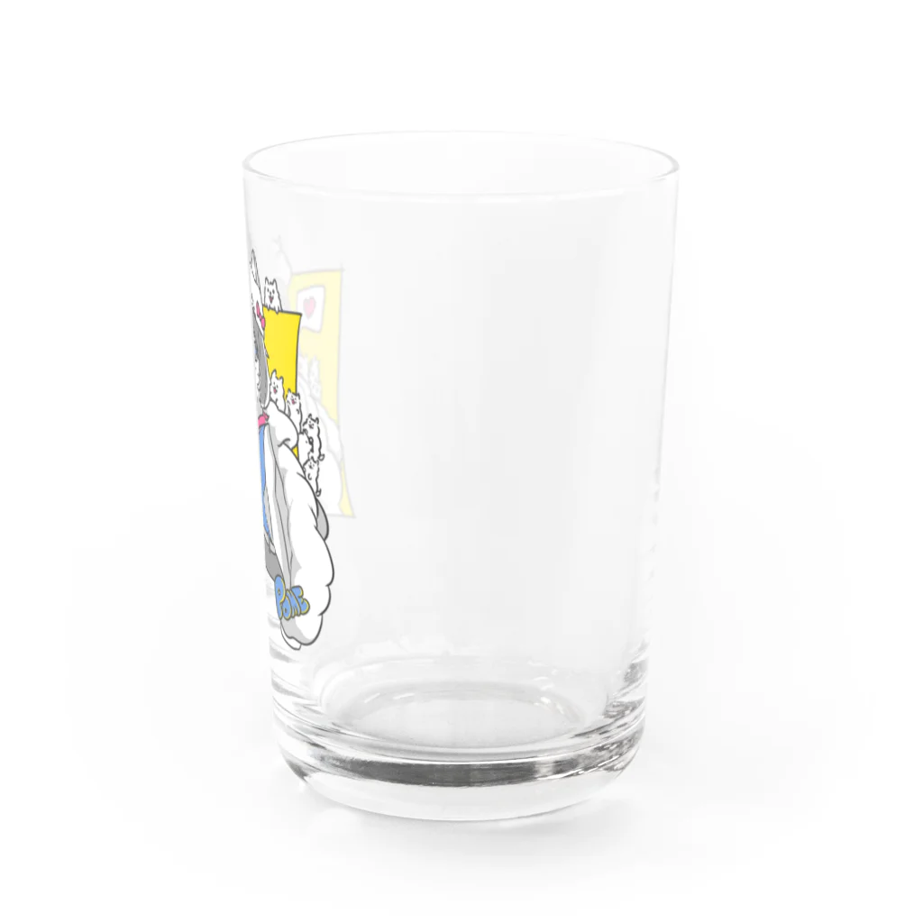 不リスクのポメラニアン少女 Water Glass :right