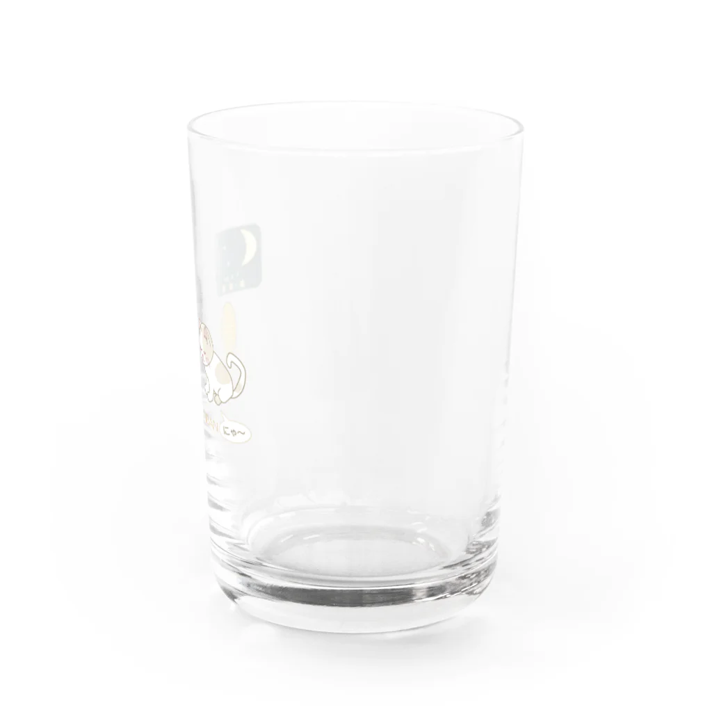 Tender time for Osyatoの小判にこんばんは Water Glass :right