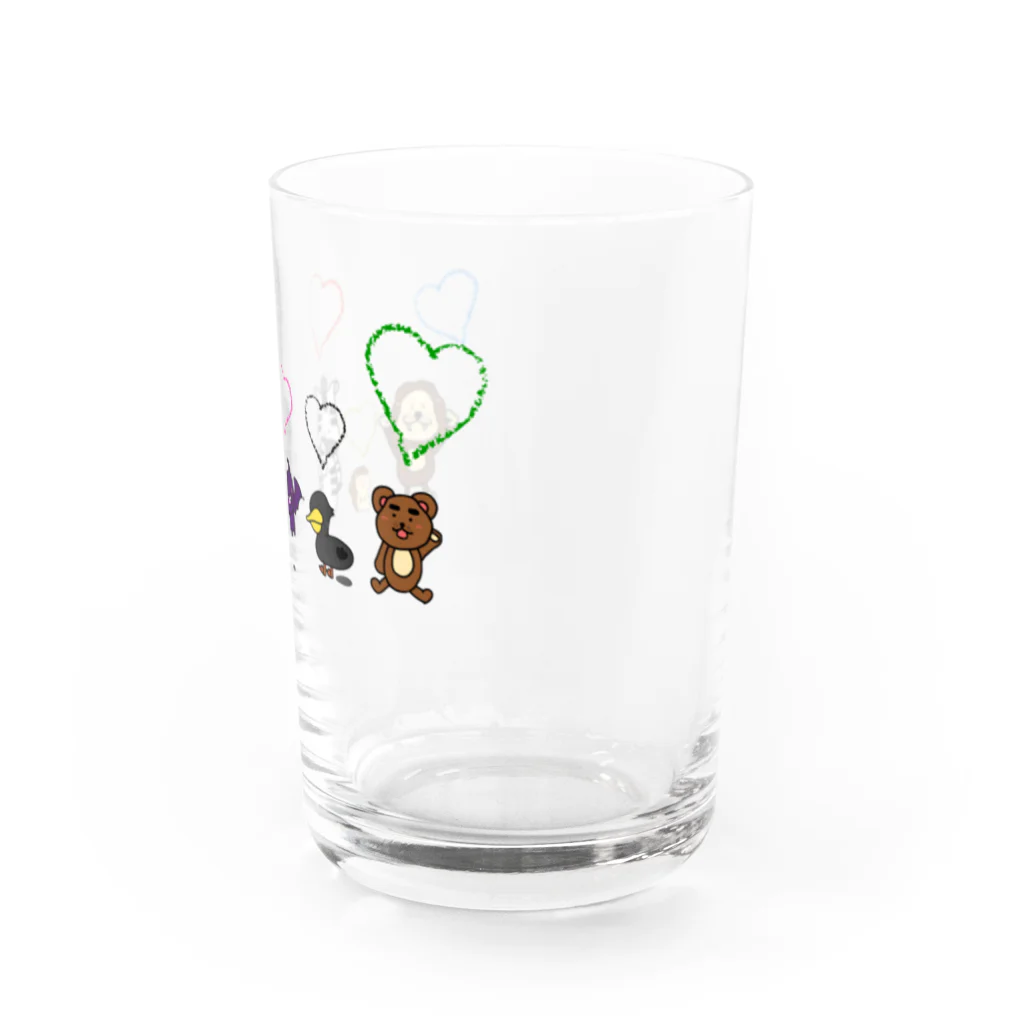 茉莉(まつり)のJungle Water Glass :right