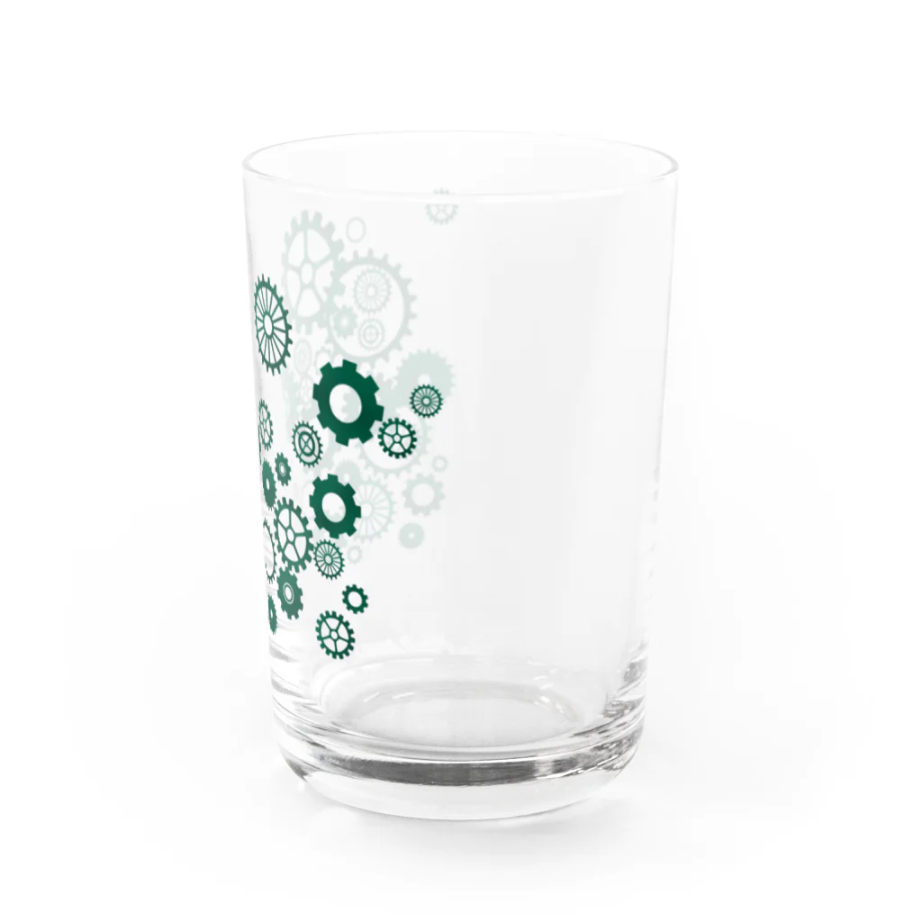 なみなみ・しずかのハグルマグリーン Water Glass :right