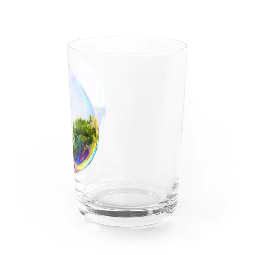 WataMayuroom☆の私が飛ばしたシャボン玉 Water Glass :right