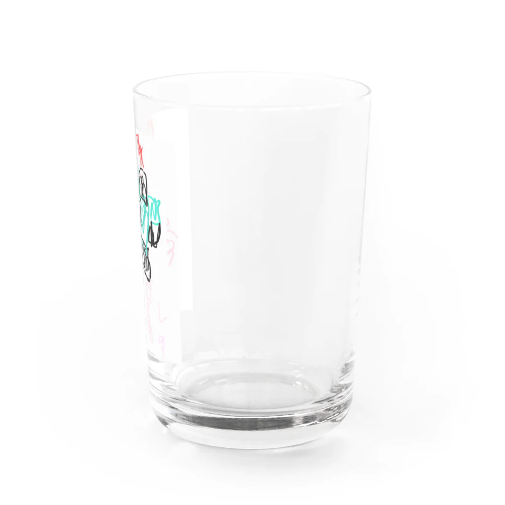 宇宙のあさこ店の大正時代の人 Water Glass :right