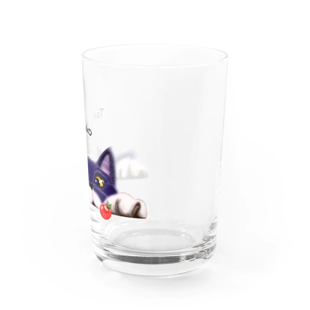 なみなみ・しずかのとまとたまこ Water Glass :right