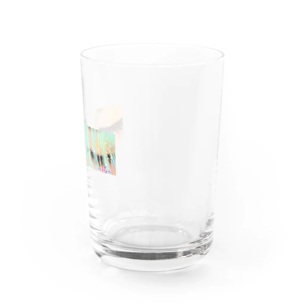 Ｍ✧Ｌｏｖｅｌｏ（エム・ラヴロ）の赤いくちびる💋（横） Water Glass :right