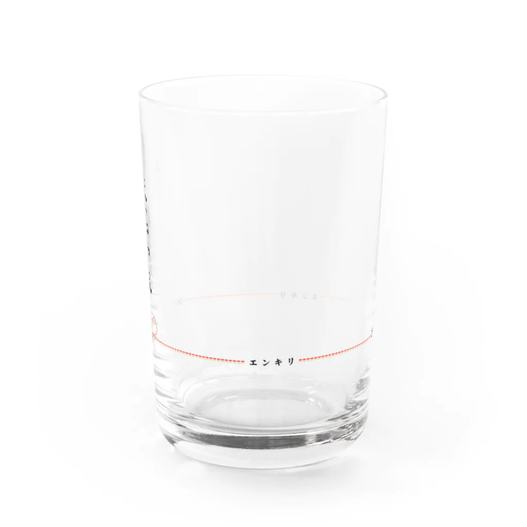 御不幸贈答品専門店の失恋御祝グラス Water Glass :right