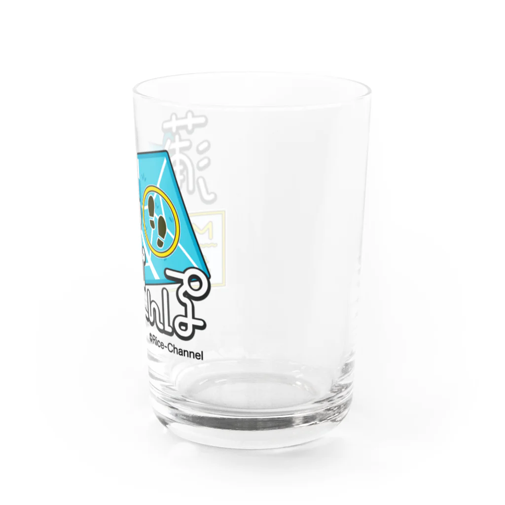 蒲田MAP埋めさんぽSHOPの蒲田MAP埋めさんぽロゴ Water Glass :right